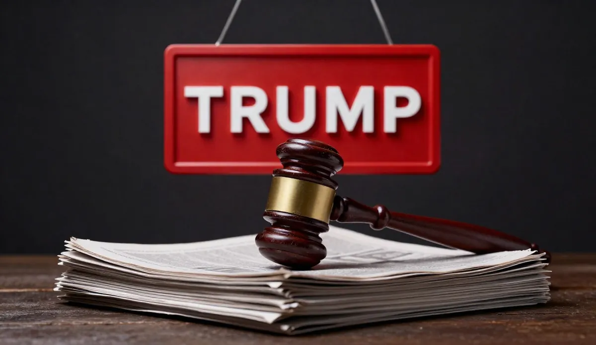 Procédure contre des publicités à la gloire de Trump